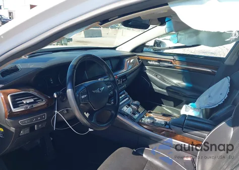 2018 Genesis G90 5.0 Ultimate из США, поврежденный, VIN KMHG54JH4JU039384